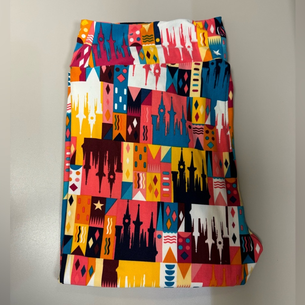 Lularoe Disney Castle Leggings